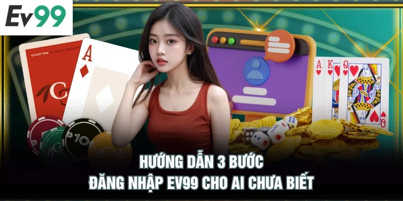 Hướng dẫn 3 bước đăng nhập EV99 cho ai chưa biết